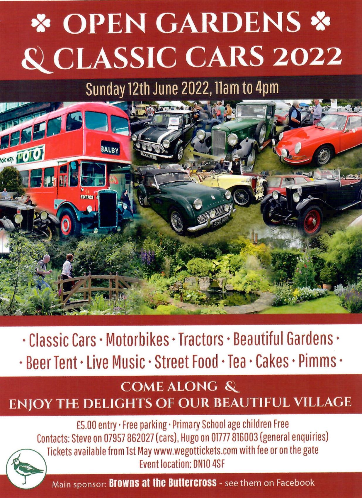 Cars and Gardens flyer 2022 Resized