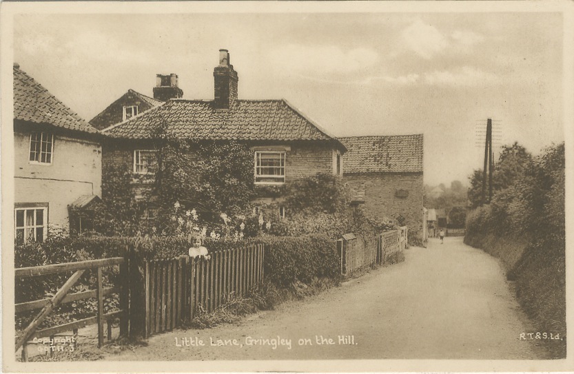 Gringley Tuck Sepia Old Postcards Heidi Little Lane