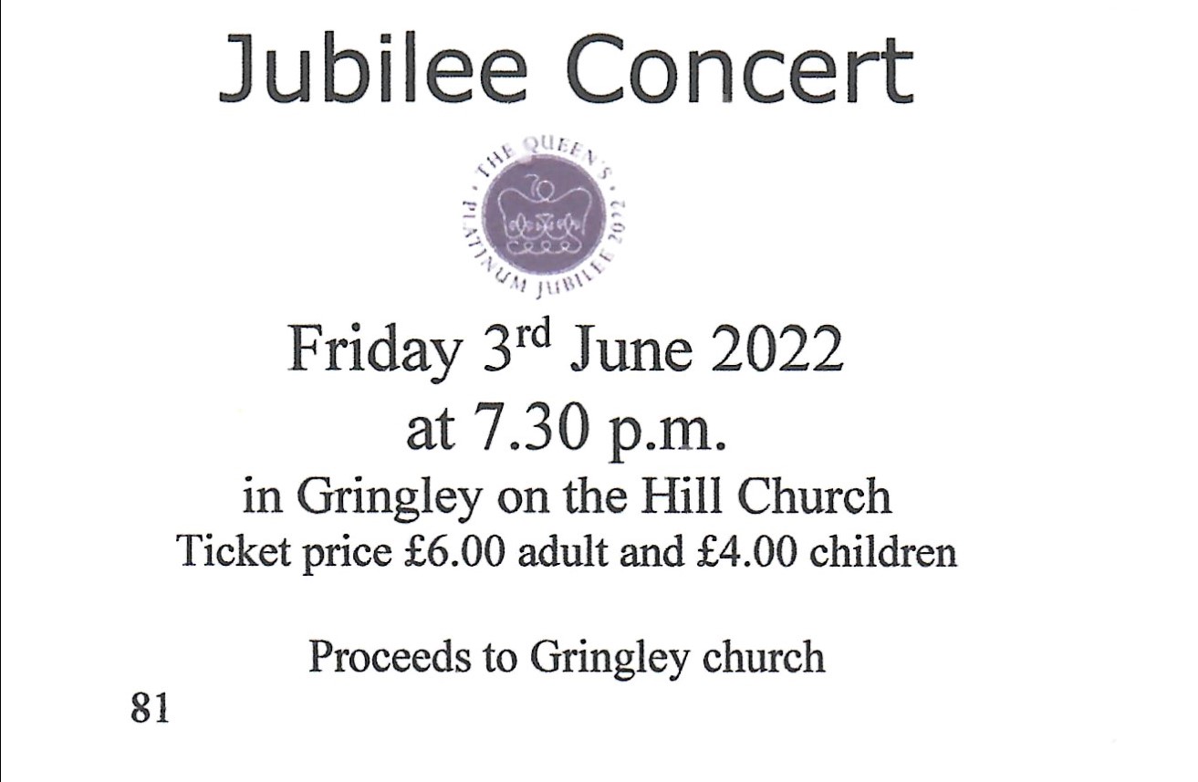 Jubilee Concert ticket 2022