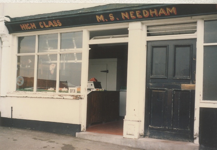 Needham Photograph Collection High Street Butchers Shop