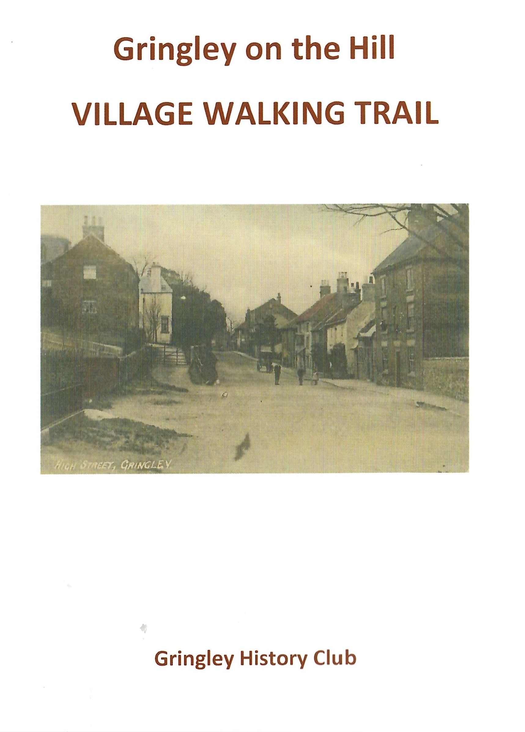 Walking trail book front cover