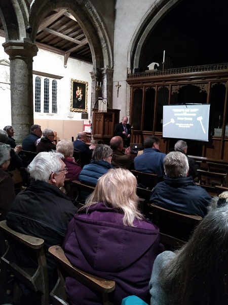 Image of Peter Young giving talk